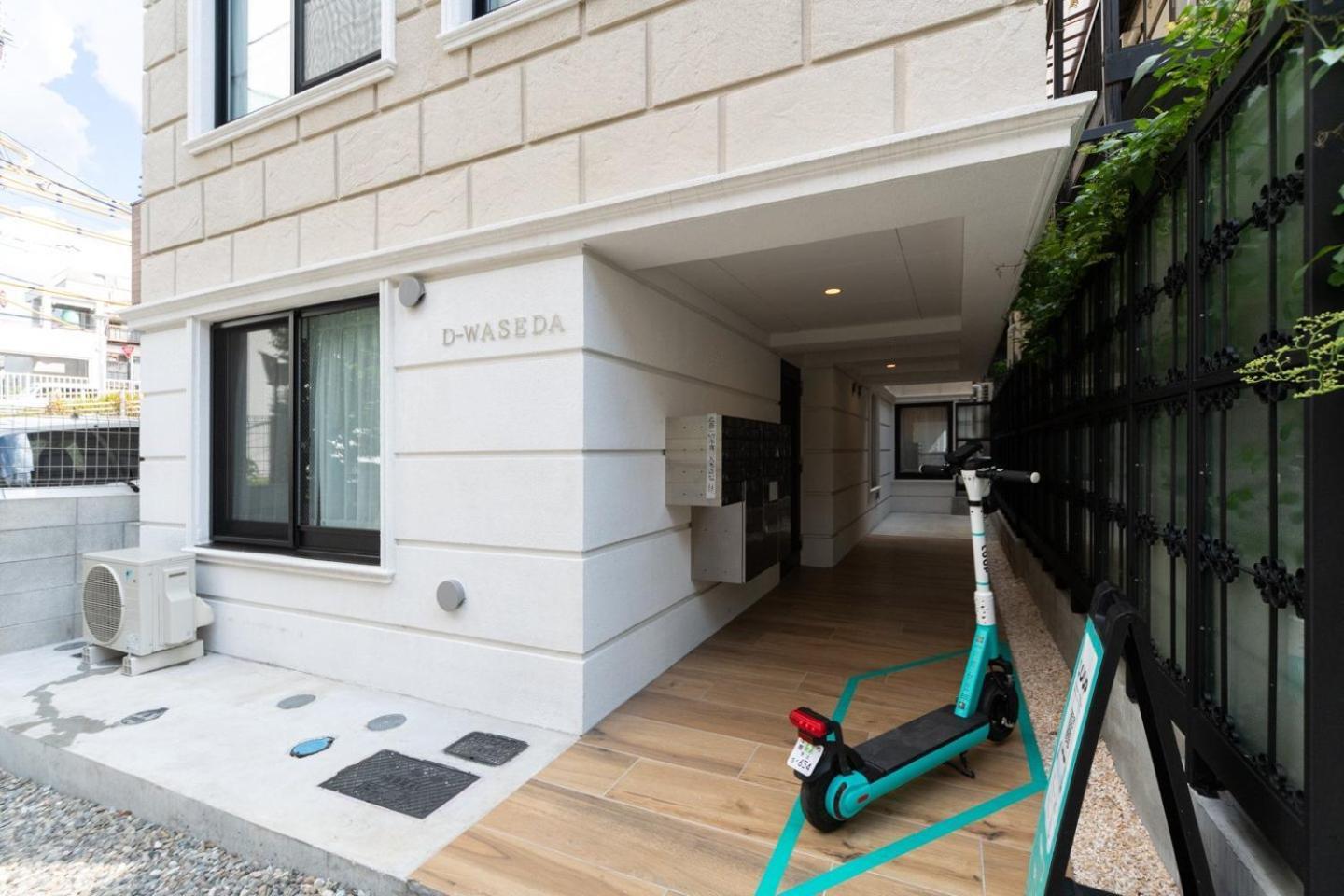 D-Waseda Apartment Tokyo Exterior photo